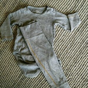 H&M conscious neutral baby outfit set 6-9 months